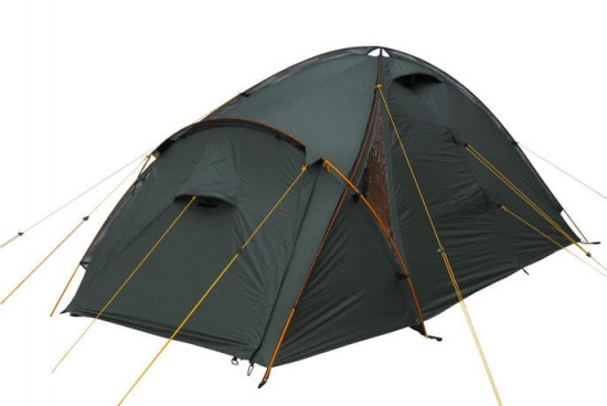 Палатка с двумя входами и большим тамбуром (2+1)